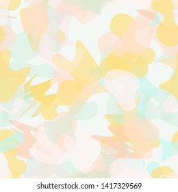 Camouflage Seamless Pattern. Texture Military Camouflage Endless Repeats. Vector Camo Fabric. Camo Sports Surface Textile. Woodland Concept Seamless Pattern. Sport Army Hunting. Fashion Print Surface.