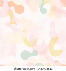 Camouflage Seamless Pattern. Texture Military Camouflage Endless Repeats. Vector Camo Fabric. Camo Sports Surface Textile. Woodland Concept Seamless Pattern. Sport Army Hunting. Fashion Print Surface.