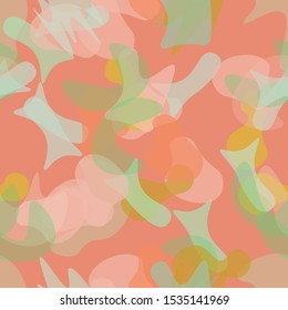 Camouflage Seamless Pattern. Texture Military Camouflage Endless Repeats. Vector Camo Fabric. Camo Sports Surface Textile. Woodland Concept Seamless Pattern. Sport Army Hunting. Fashion Print Surface.