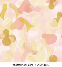 Camouflage Seamless Pattern. Texture Military Camouflage Endless Repeats. Vector Camo Fabric. Camo Sports Surface Textile. Woodland Concept Seamless Pattern. Sport Army Hunting. Fashion Print Surface.