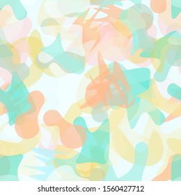 Camouflage Seamless Pattern. Texture Military Camouflage Endless Repeats. Vector Camo Fabric. Camo Sports Surface Textile. Woodland Concept Seamless Pattern. Sport Army Hunting. Fashion Print Surface.