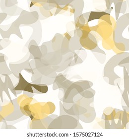 Camouflage Seamless Pattern. Texture Military Camouflage Endless Repeats. Vector Camo Fabric. Camo Sports Surface Textile. Woodland Concept Seamless Pattern. Sport Army Hunting. Fashion Print Surface.