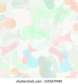 Camouflage Seamless Pattern. Texture Military Camouflage Endless Repeats. Vector Camo Fabric. Camo Sports Surface Textile. Woodland Concept Seamless Pattern. Sport Army Hunting. Fashion Print Surface.