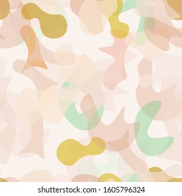 Camouflage Seamless Pattern. Texture Military Camouflage Endless Repeats. Vector Camo Fabric. Camo Sports Surface Textile. Woodland Concept Seamless Pattern. Sport Army Hunting. Fashion Print Surface.