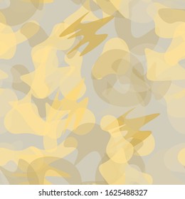 Camouflage Seamless Pattern. Texture Military Camouflage Endless Repeats. Vector Camo Fabric. Camo Sports Surface Textile. Woodland Concept Seamless Pattern. Sport Army Hunting. Fashion Print Surface.