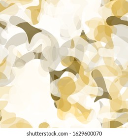 Camouflage Seamless Pattern. Texture Military Camouflage Endless Repeats. Vector Camo Fabric. Camo Sports Surface Textile. Woodland Concept Seamless Pattern. Sport Army Hunting. Fashion Print Surface.