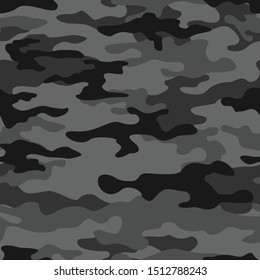 
Camouflage seamless pattern texture.Modern modern.Grey.Vector