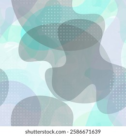 Camouflage Seamless Pattern. Trending Camouflage Seamless Pattern. Glamour  Endless Repeats Surface. Vector Camo Fabric . Woodland Concept. Creative Army Hunting Print. Extreme Style Illustration.
