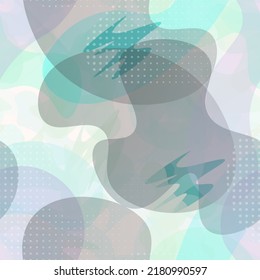 Camouflage Seamless Pattern. Trending Texture Military. Glamour  Endless Repeats Surface. Vector Camo Fabric . Woodland Concept. Creative Army Hunting Print. Extreme Style Illustration.

