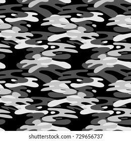 Camouflage seamless pattern, trendy style  background.Perfect for invitations, posters, banners,fabric, textile ,gift wrap, greeting card,apparel design