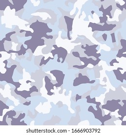 Camouflage seamless pattern. Urban fashion clothing style. Splashes camo repeat print. Pastel colors texture. Textile design. Stock Vector 