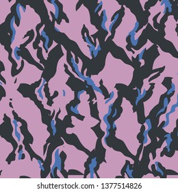 Camouflage seamless pattern. Vector illustration