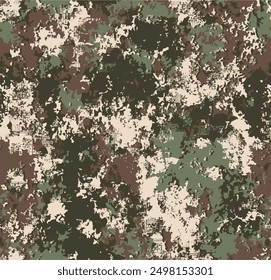 Camouflage seamless pattern. Vector illustration.