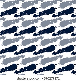 Camouflage seamless pattern. Watercolor paint spots. Abstract background. Repeating distressed print, texture
