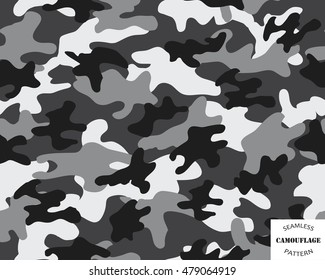 Camouflage seamless pattern.Military background.Vector illustration.