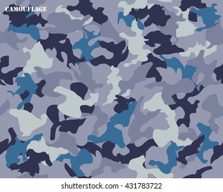 Camouflage Seamless Pattern.Vector Camouflage Pattern.