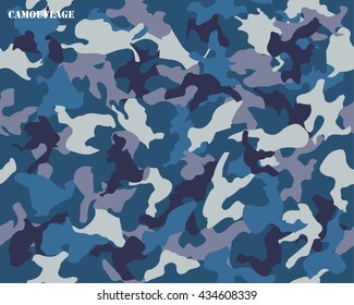 Camouflage Seamless Pattern.Vector Camouflage Pattern.