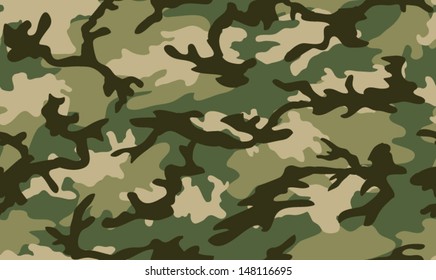 Motif harmonieux de camouflage.Style boisé