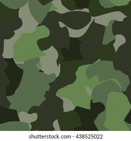 Camouflage seamless pattern.Woodland style. Seamless camouflage pattern