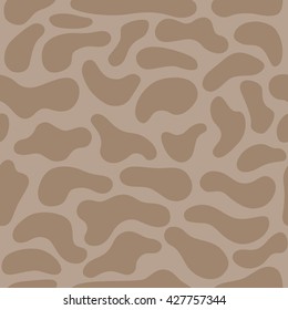 Camouflage seamless spots background, vector illustration