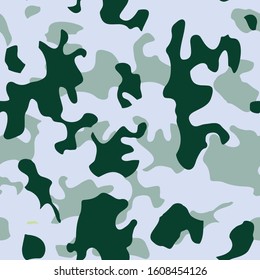 Camouflage skin full textile seamless military textile products Background Pattern Vector illustration