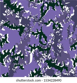 Camouflage skin seamless military textile products Background Pattern Vector illustration