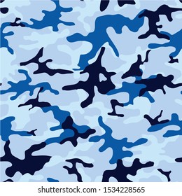 Camouflage skin seamless military textile products Background Pattern Vector illustration