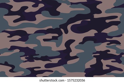 Camouflage skin seamless military textile products Background Pattern Vector illustration