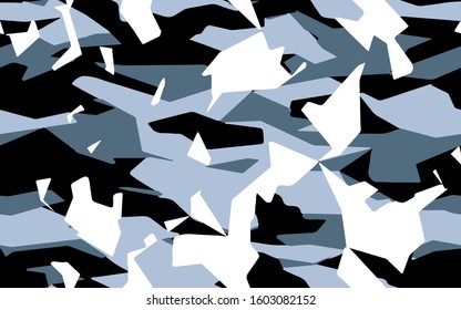 Camouflage skin seamless military textile products Background Pattern Vector illustration