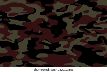 Camouflage skin seamless military textile products Background Pattern Vector illustration