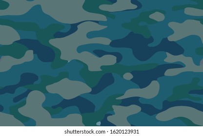 Camouflage skin seamless military textile products Background Pattern Vector illustration