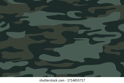 Camouflage skin seamless military textile products Background Pattern Vector illustration