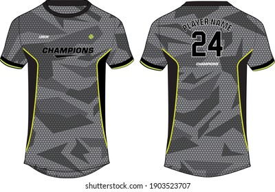Sports jersey and t-shirt template sports jersey design vector mockup  3251966 Vector Art at Vecteezy