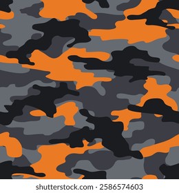 camouflage spots. print on clothes or print. seamless pattern