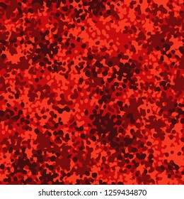 Camouflage texture digital seamless pattern. Abstract modern dotted militagy camo background. Fabric textile endless ornament. Vector illustration.