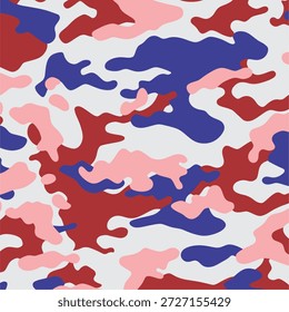 Textura de camuflagem grunge padrão sem emenda. Ornamento militar moderno abstrato para tecido e impressão têxtil de moda. Fundo do vetor. Textura de fundo para têxteis, padrão elegante na moda, impressão de vetor sem costura.