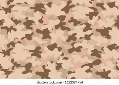Camouflage texture pattern. Abstract modern military camo ornament for army and hunting fabric print. Military uniform. The form of the navy.Masking ornament. Vector background. 