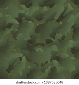 Camouflage. Camouflage texture. Seamless background. Cloth. Seamless texture. Wallpaper. Textured surface. Vector graphics