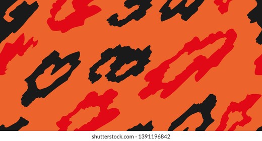 Camouflage. Camouflage texture. Seamless background. Cloth. Seamless texture. Wallpaper. Textured surface. Vector graphics