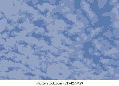 camouflage texture in shades of blue for background
