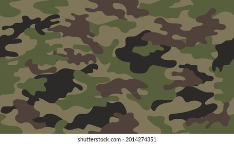 Camouflage textures background seamless pattern . Uniform army abstract modern vector military background fabric textile print template .