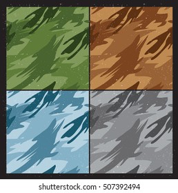 camouflage t-shirt graphic