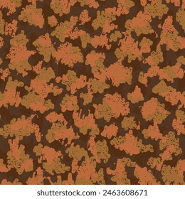 Camouflage Uniform Black Camouflage Seamless Pattern. Brown Seamless Modern Graphic Print. Green Repeated Color Graphic Art. Khaki Seamless Military Vector Wrapping. Camoflage