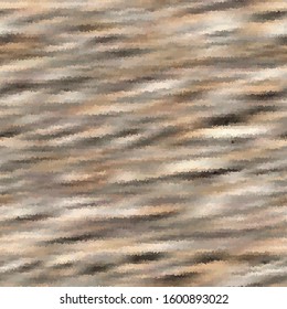 Camouflage vector fur marl stripe texture background. Faux effect animal skin style. Vector variegated blurred melange pattern design. Camo distressed space dye textile diagonal stripe design.