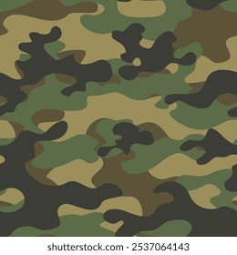 
camouflage vector military background, urban stylish design, vector army print, forest pattern