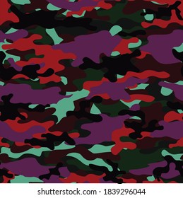 
patrón de camuflaje vectorial moda fondo de calle para imprimir ropa, tela.