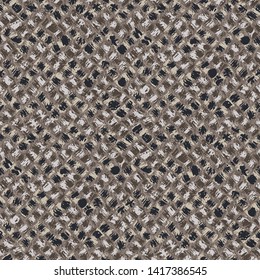Camouflage Zigzag Stroke Textured Background. Seamless Pattern.