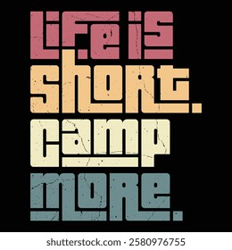 "Camp" is about escaping the everyday and reconnecting with nature. Whether in a tent, by a campfire, or under the stars, it’s a time for adventure, relaxation, and bonding with friends or family.