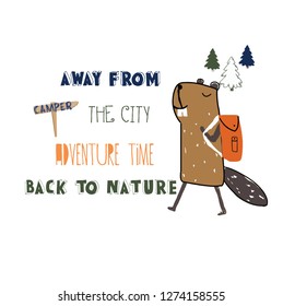 camp adventure slogan