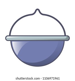 Camp boiler icon. Cartoon of camp boiler vector icon for web design isolated on white background